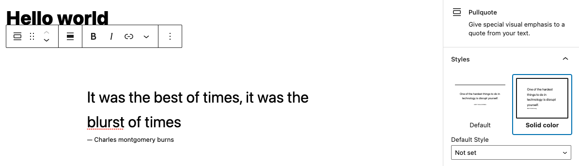 Slightly Rounded Image block style alt text